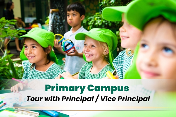 Click to book a tour with a member of our Primary School Leadership Team